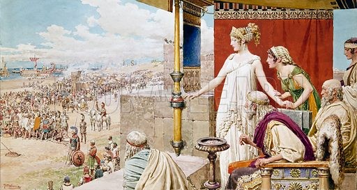 'Tam giác' tình yêu đã gây nên cuộc chiến thành Troy như nào?
