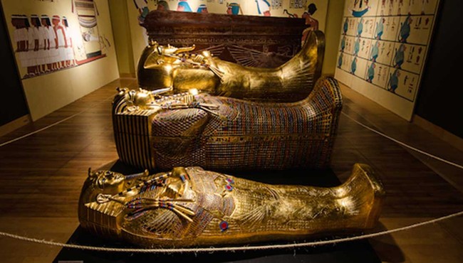 Chiêm ngưỡng hàng nghìn bảo vật vô giá trong lăng mộ Tutankhamun