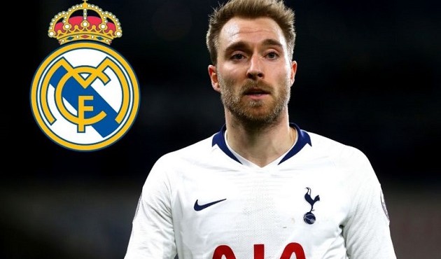 Real Madrid quyết chơi lớn hòng “đoạt” Eriksen