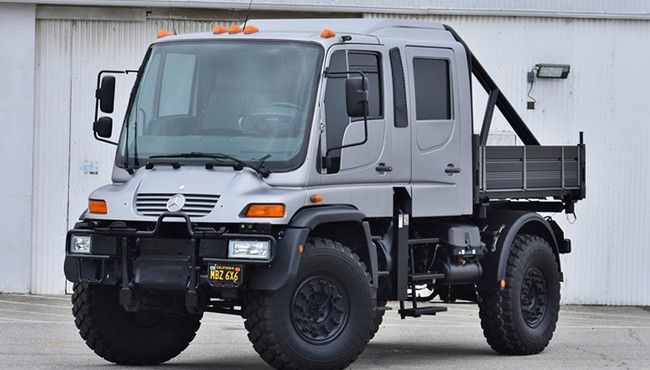 Rao bán Mercedes Unimog U500 2004 cực hiếm giá 8,6 tỷ đồng