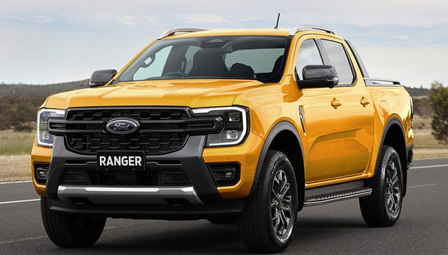 Ford Ranger 2022 ra mắt tại Thái Lan ngày 21/3 tới