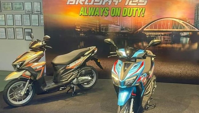 Chi tiết xe tay ga Kawasaki Brusky 125 hơn 33 triệu đồng 