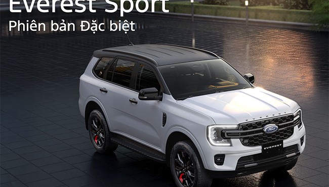 Ford Việt Nam đã chính thức giới thiệu mẫu SUV Everest Sport 3035