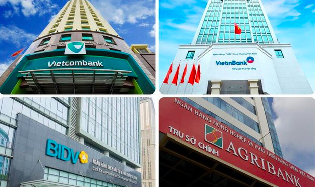 Kết quả kinh doanh đầy bất ngờ của 'Big4' Agribank, BIDV, Vietcombank và VietinBank