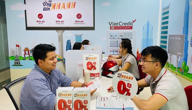 VietCredit lỗ nặng 185 tỷ trong 6 tháng, tín dụng tăng trưởng âm 22,9%