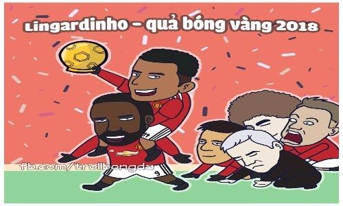 Ảnh chế bóng đá: Lingard được "suy tôn" làm thánh