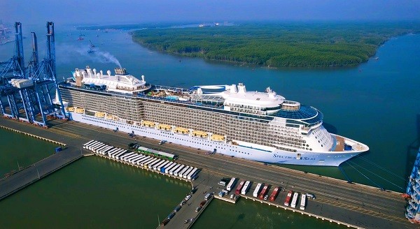 Sieu tau du lich Spectrum of the Seas top 10 the gioi den Ba Ria – Vung Tau