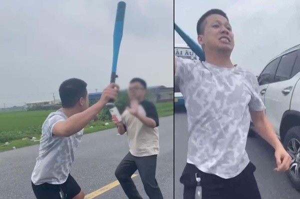 Bắt khẩn cấp tài xế xe bán tải dùng gậy bóng chày đánh người Bat khan cap tai xe xe ban tai dung gay bong chay danh nguoi