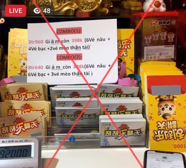 Cảnh giác với chiêu trò “trúng thưởng thẻ cào” trên mạng Canh giac voi chieu tro “trung thuong the cao” tren mang