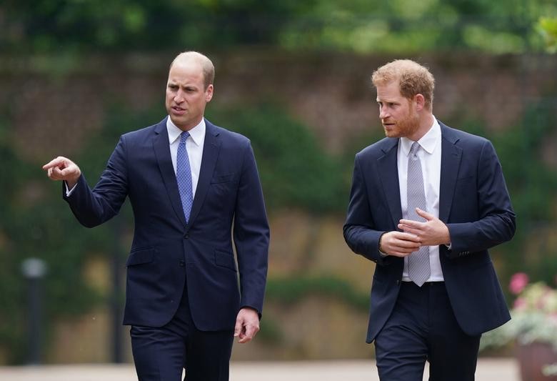 Bang chung anh em Hoang tu William - Harry 