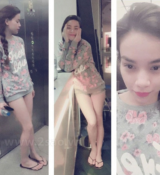 Ngam loat sao Viet khoe tron vong 3 khi dien short ngan cun con-Hinh-5