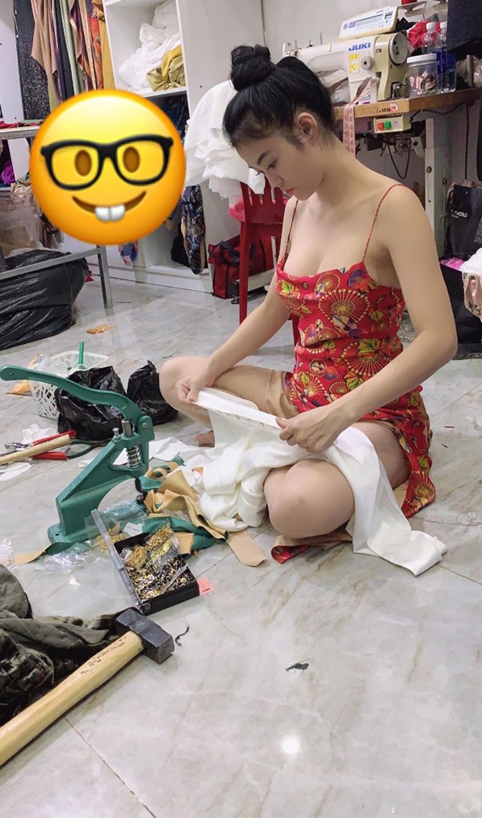 'Hoa hau an choi' Julia Ho co gu thoi trang sexy sieu cap-Hinh-9