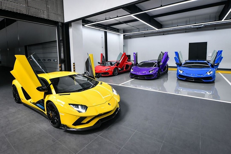 Dan sieu xe hang hiem Lamborghini Aventador SVJ cua dai gia ty do-Hinh-7