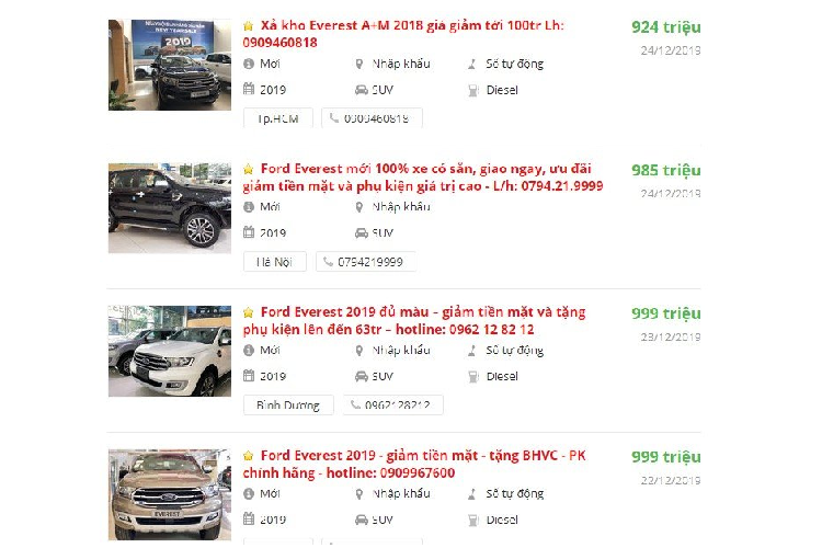 Toyota Fortuner va Ford Everest giam soc 100 trieu-Hinh-2