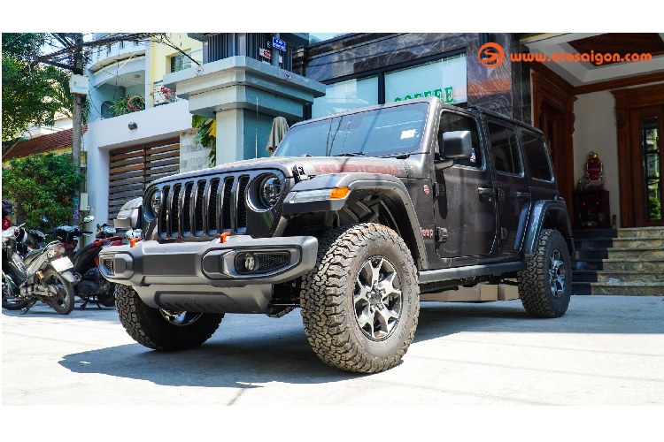 Chi tiet Jeep Wrangler Unlimited Rubicon day hap dan o Sai Gon