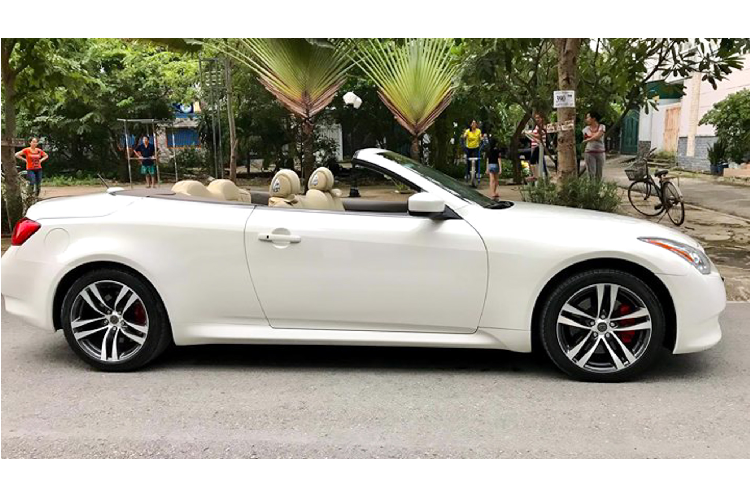 Xe sang Infiniti G37 Convertible 'của hiếm' ở Sài Gòn - Hình 2 Xe sang Infiniti G37 Convertible 'cua hiem' o Sai Gon-Hinh-2
