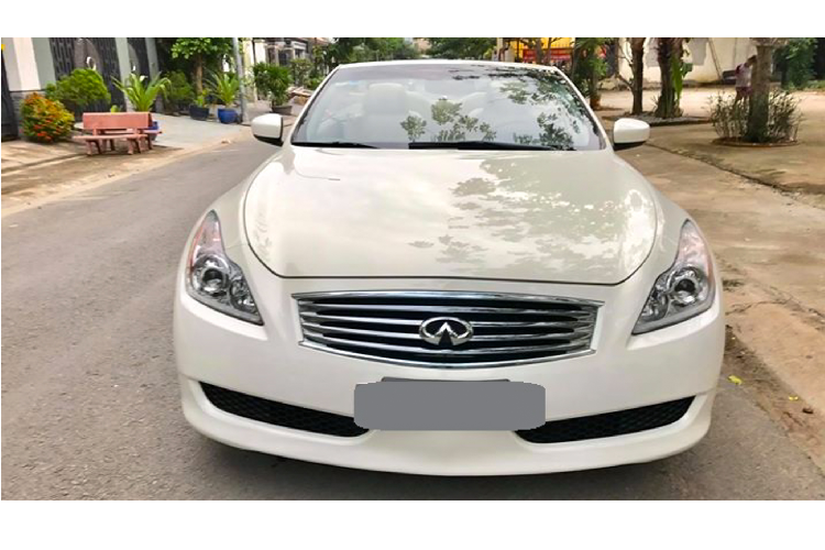 Xe sang Infiniti G37 Convertible 'của hiếm' ở Sài Gòn - Hình 3 Xe sang Infiniti G37 Convertible 'cua hiem' o Sai Gon-Hinh-3