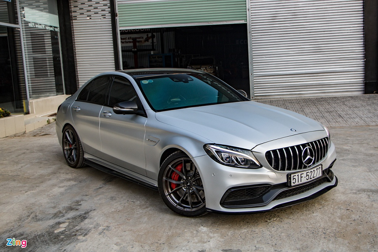 Can canh dien mao moi Mercedes-AMG C63 S cua Cuong Do la