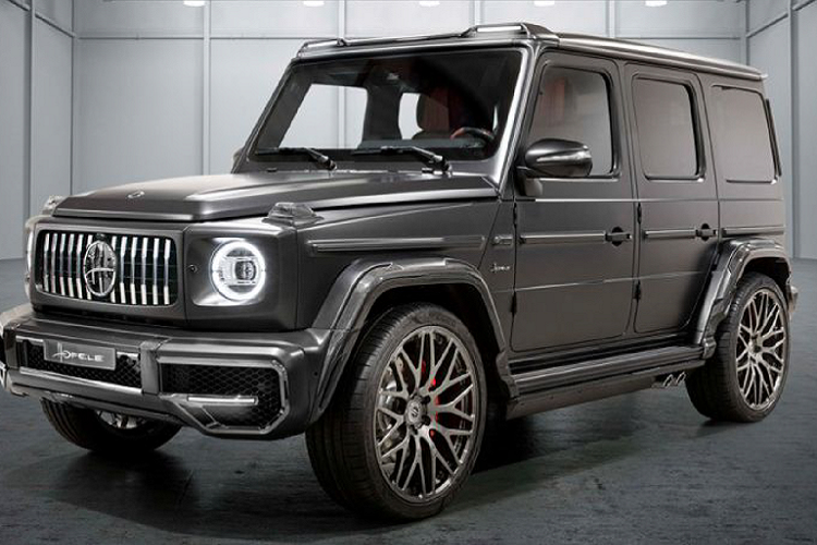 Vua dia hinh Mercedes G-Class dac biet co gia khong he re