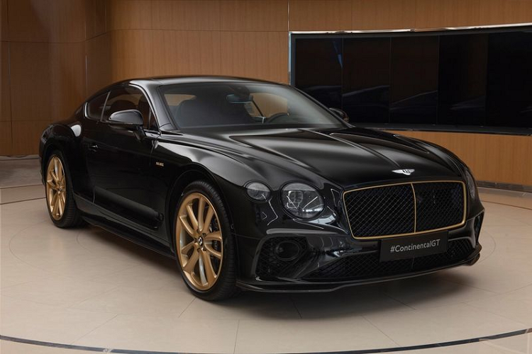 Tren the gioi chi co 10 chiec Bentley Continental GT Aurum Edition ma vang