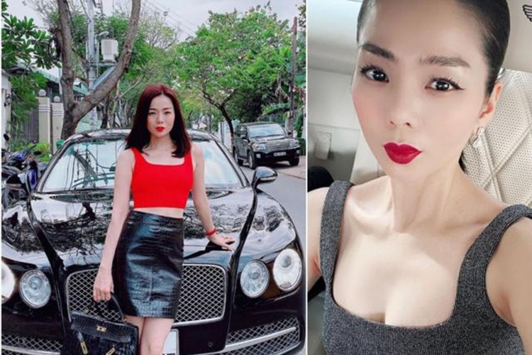 Le Quyen so huu sieu xe Bentley Flying Spur bien khung, tien ty-Hinh-7