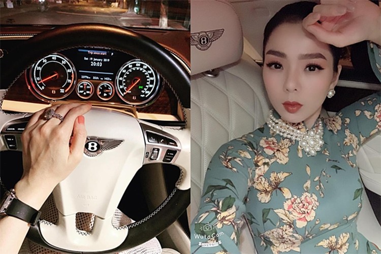 Le Quyen so huu sieu xe Bentley Flying Spur bien khung, tien ty-Hinh-9