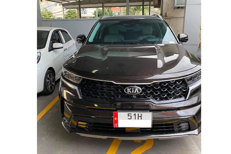 Khach bat ngo khi nhan xe Kia Sorento 2021 khac voi catalogue-Hinh-3