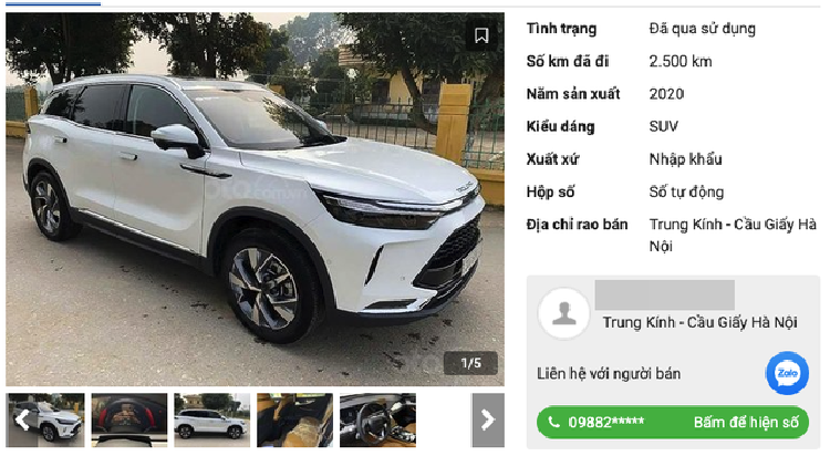 Lý do nhiều người Việt bán tháo xe Beijing X7? - Hình 2 Ly do nhieu nguoi Viet ban thao xe Beijing X7?-Hinh-2