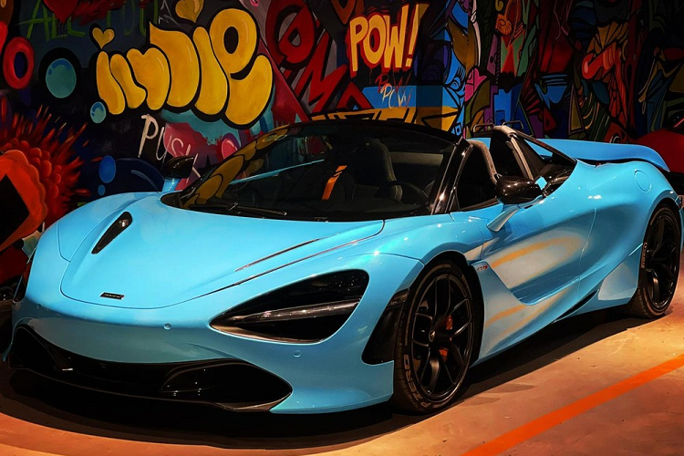 Dai gia Lan dot bien Cu Chi thay ao moi cho McLaren 720S Spider hon 20 ty