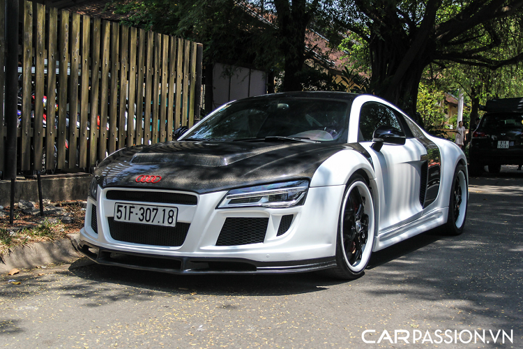 Ngam sieu xe Audi R8 do PPI Razor tai xuat tai Sai Gon