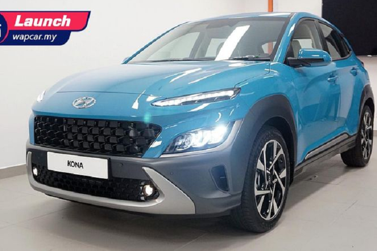 Hyundai Kona 2021 gia tu 670 trieu dong tai Malaysia