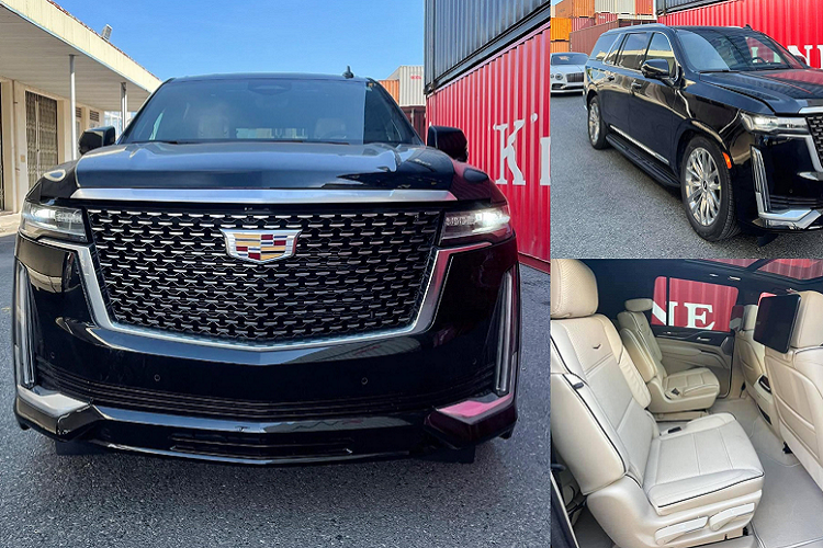 Sieu xe Cadillac Escalade 2021 hon 8 ty ve Viet Nam