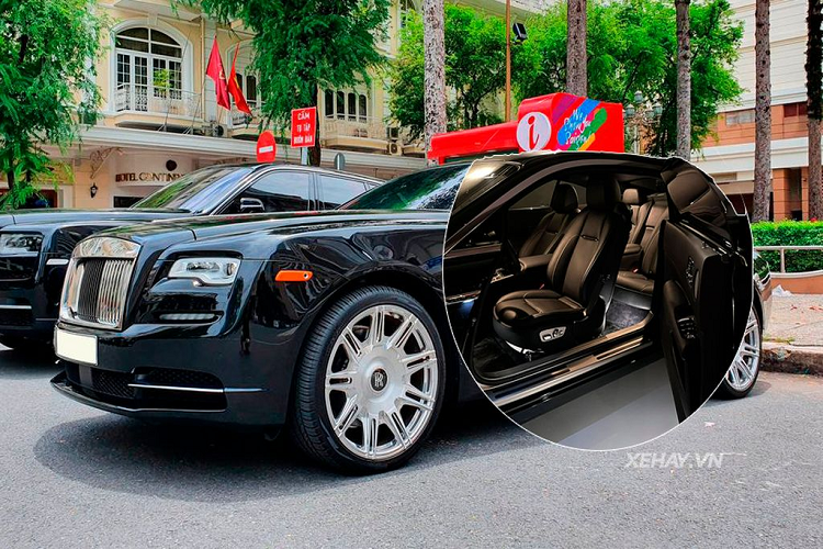 Rolls-Royce Wraith voi noi that sieu sang cua Cuong Do la