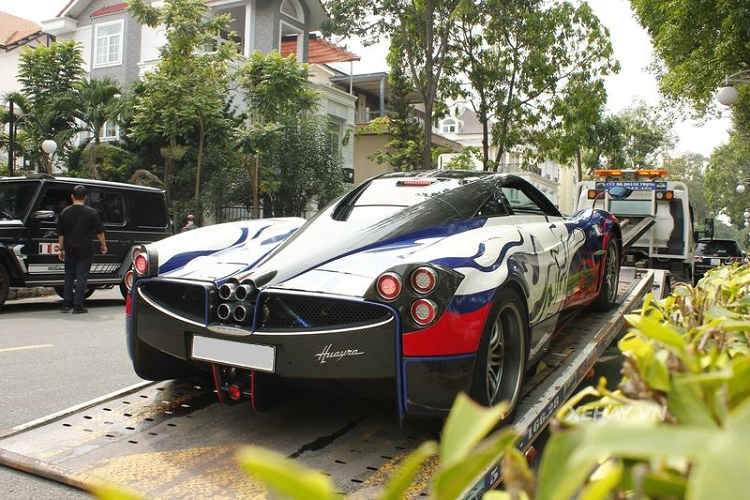 Pagani Huayra hon 80 ty cua Minh Nhua van chuyen den nha Cuong Do la-Hinh-5