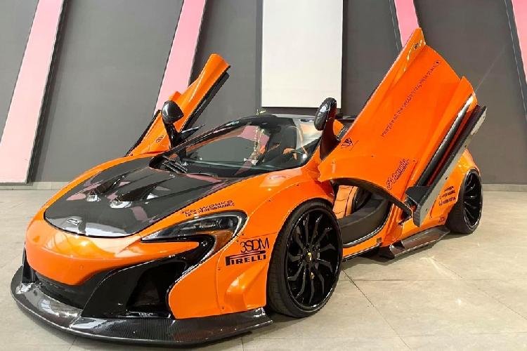 McLaren 650S Spider Liberty Walk hon 10 ty vua duoc dai gia Binh Phuoc tau ve