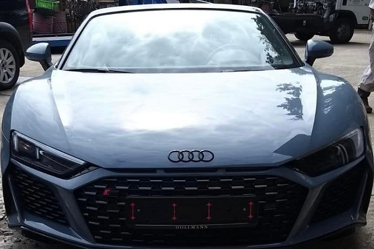 Chi tiet Audi R8 V10 Spyder 2021 mui tran dau tien ve Viet Nam-Hinh-4