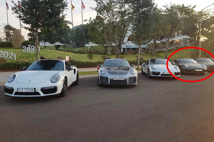 Xuat hien Porsche 911 Turbo S 992 cua Dang Le Nguyen Vu hon 16 ty dong