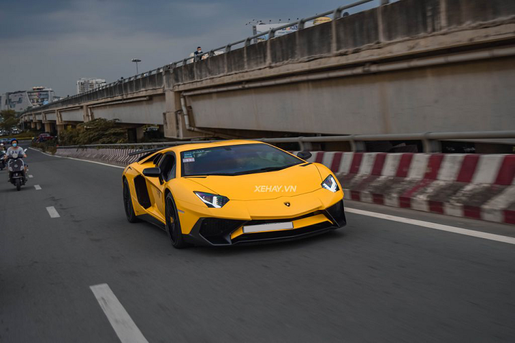 He lo Lamborghini Aventador SV Coupe thu hai tai Viet Nam