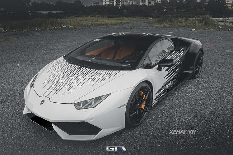 Lamborghini Huracan Dak Lak duoc thay ao moi sieu chat