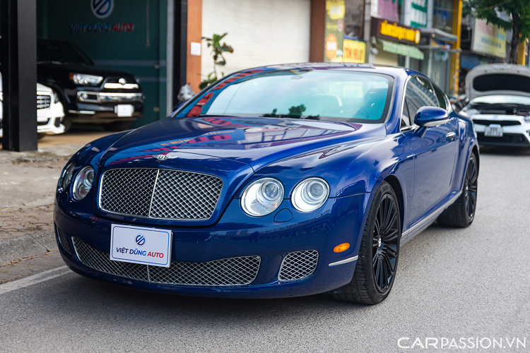 Bentley Continental GT Speed cu duoc rao ban 3,1 ty o Ha Noi