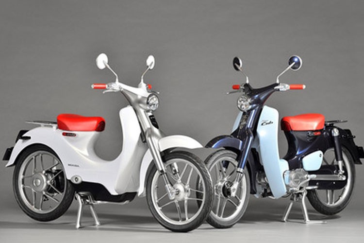 Huyen thoai Honda Super Cub thuan dien lo dien, cho ngay ra mat-Hinh-3