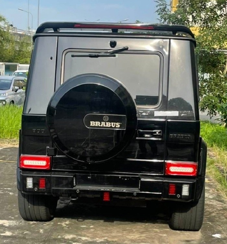 Cong an phat hien xe sang Mercedes G63 do Brabus 800 hon 10 ty gan bien gia-Hinh-2