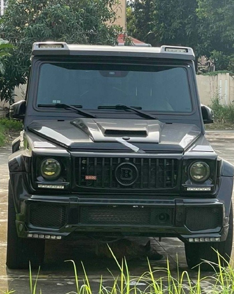 Cong an phat hien xe sang Mercedes G63 do Brabus 800 hon 10 ty gan bien gia