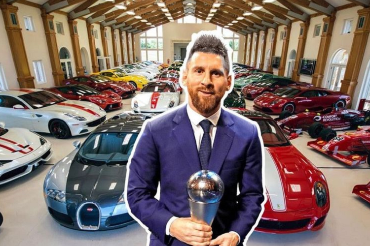 Lionel Messi so huu hang loat sieu xe dat gia cua Ferrari, Pagani, Cadillac