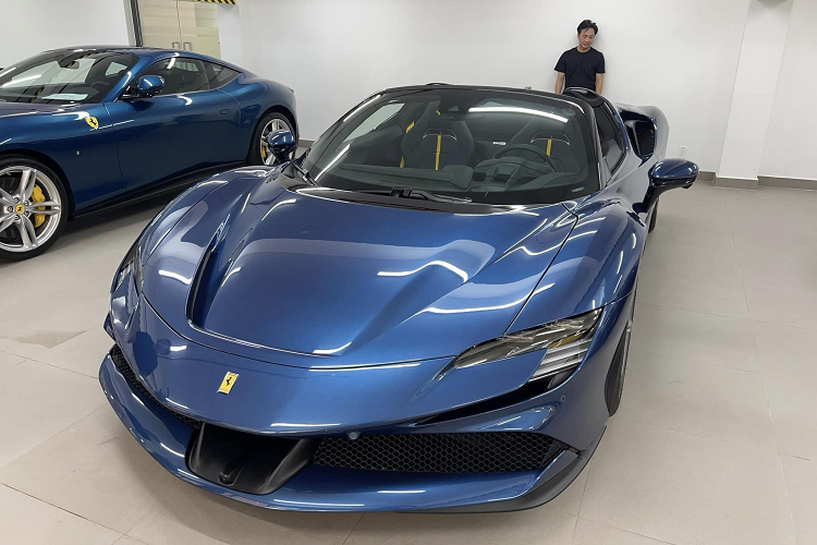 Cuong Do La cho vo con trai nghiem Ferrari SF90 Spider hon 50 ty-Hinh-9