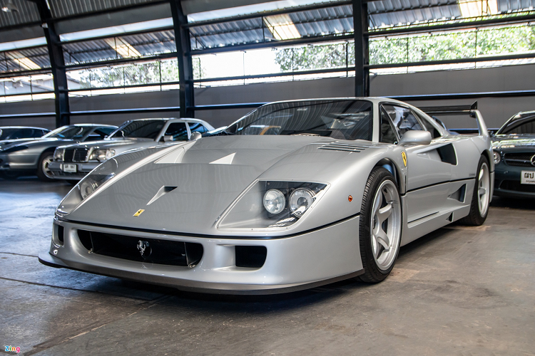 Sieu xe Ferrari F40 gioi han gia 5,5 trieu USD tai Thai Lan