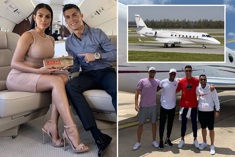 Cristiano Ronaldo so huu chuyen co Gulfstream G650 1,4 nghin ty dong