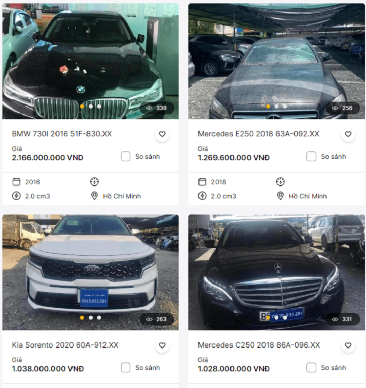 Loat xe sang Mercedes-Benz, Lexus va BMW duoc thanh ly gia mem-Hinh-2