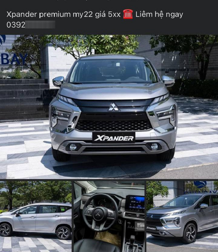 Ban Premium cao cap cua Mitsubishi Xpander chua den 600 trieu