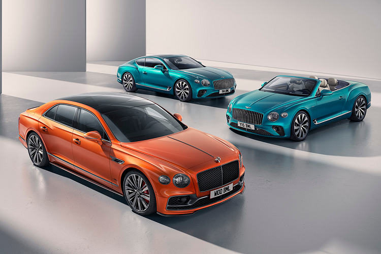 Ngam Bentley Continental GT va Flying Spur 2024 sieu sang moi